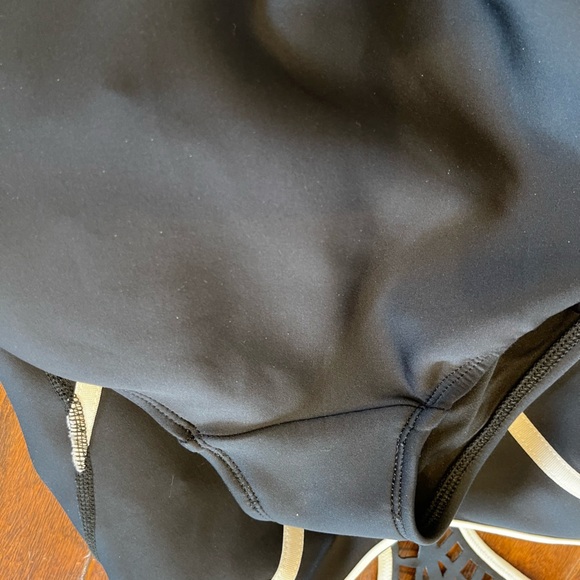 Robin Piccone Swimsuit Bikini one 1 piece Black sz 6 - Picture 3 of 8